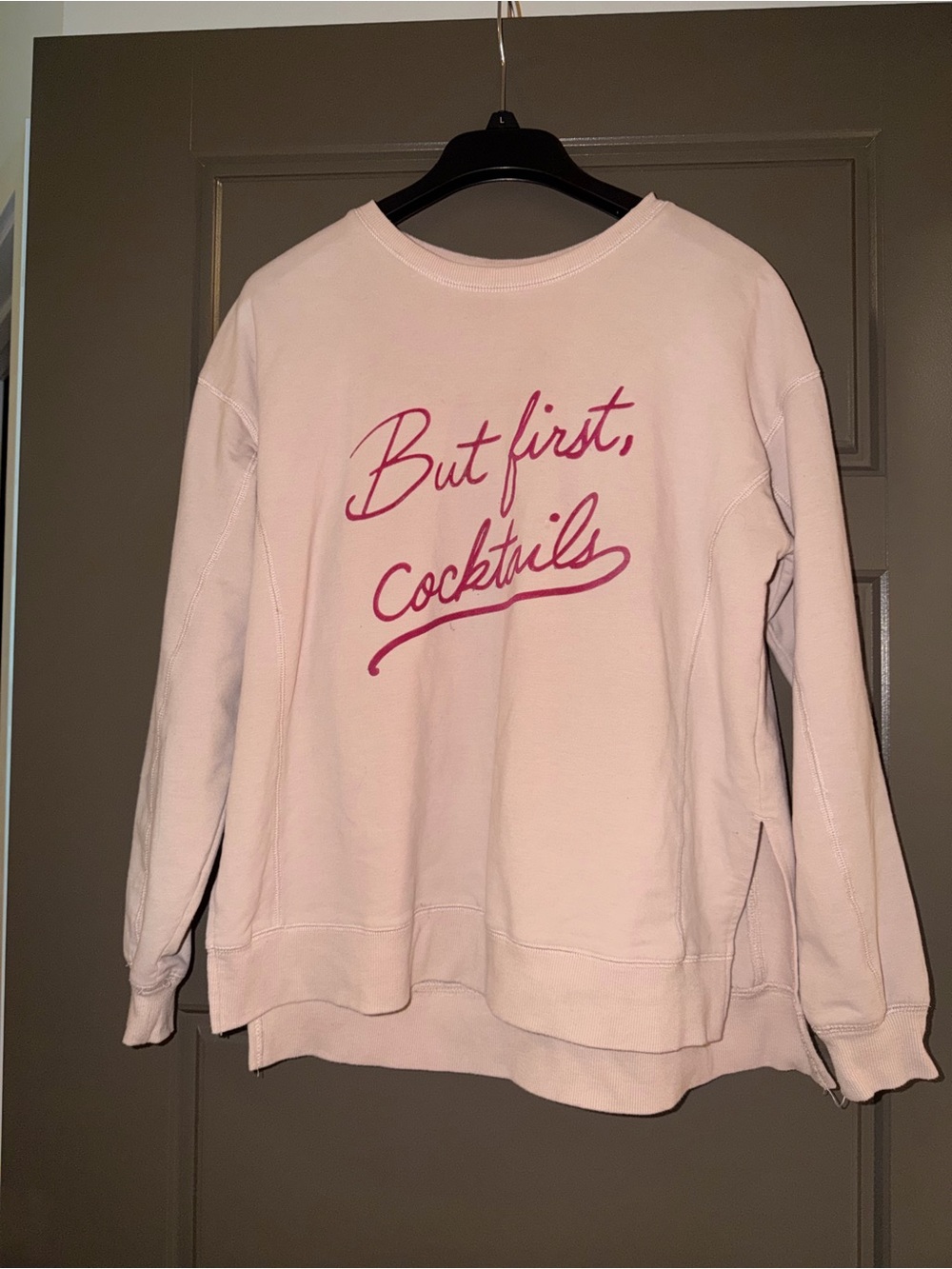 Wildfox Light Pink Crewneck Sweatshirt